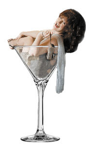 catheirne barr martini glass